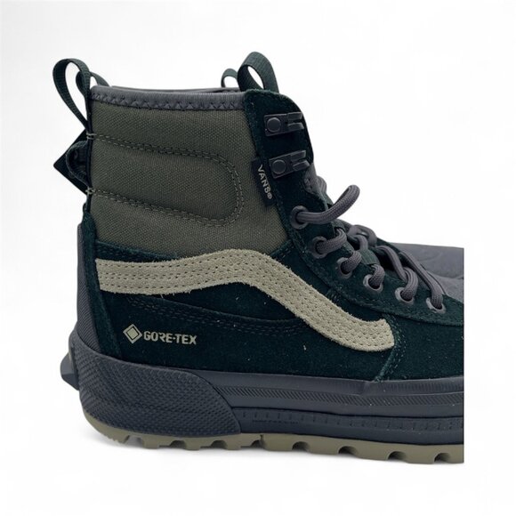 Vans MTE Sk8-Hi GORE-TEX Insulated Shoe Scarab/Grape Leaf W/8 Hiking Boots NEW - Picture 3 of 9